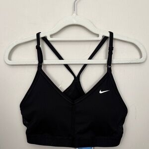 Nike Black Strappy Sports Bra
